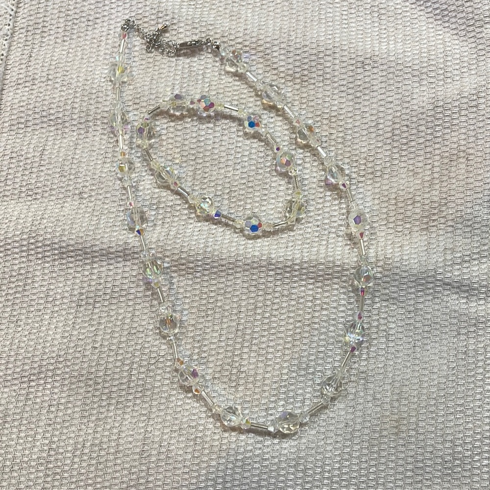 Park lane crystal necklace and bracelet